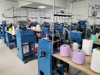 恒保袜业设备安装生产调试工厂式小型作坊